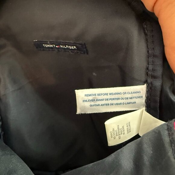 Tommy Hilfiger Pink Striped Stars Girls Mini Backpack - Picture 2 of 4